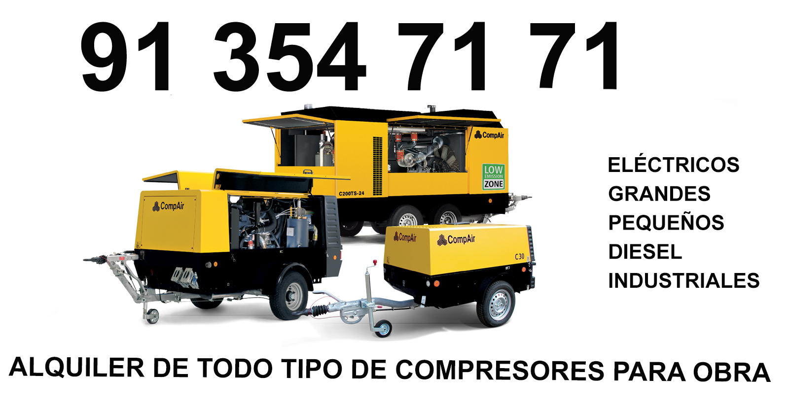 Compresor Diesel Alquiler Redueña